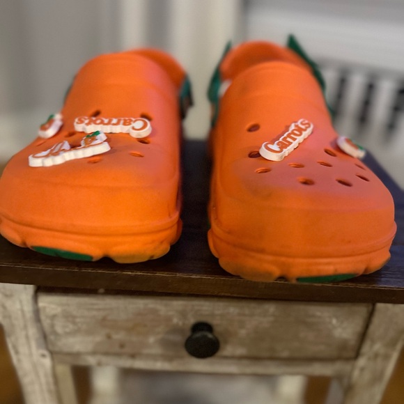 Crocs x Anwar Carrots All-Terrain Classic Orange Clog Limited Ed. Sz: M:8/W:10 - Picture 5 of 12